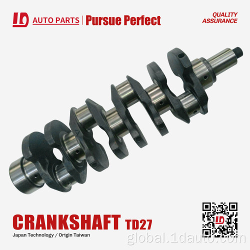 Diesel Engine Crankshaft For Mitsubishi Engine Crankshaft for NISSAN TD27 Auto Engine Parts Manufactory